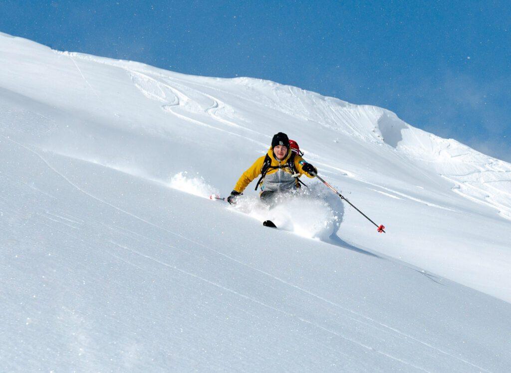 Sportfotografie Skitour Winter Schnee Sport Allgäu