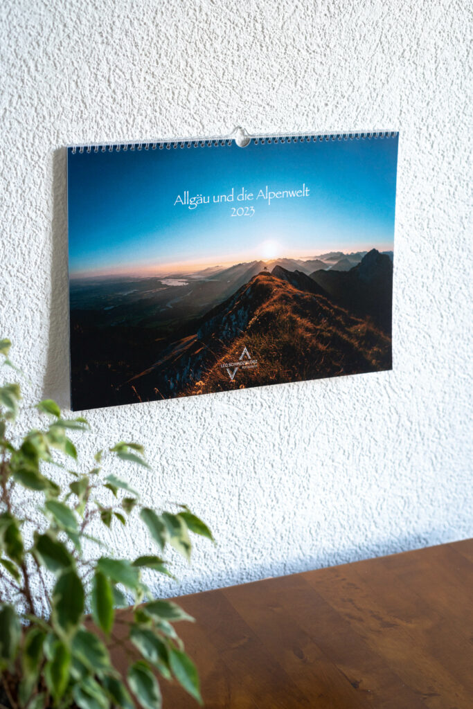 Allgäu Alpen Wandkalender A3 2022 Kalender